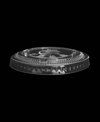 GK90/LF PET-Flachdeckel aus Kunststoff